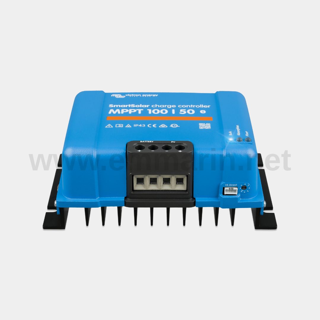 Victron SmartSolar MPPT 100/50 12/24V 50A Güneş Enerjisi Şarj Kontrol Cihazı (Bluetooth Destekli)