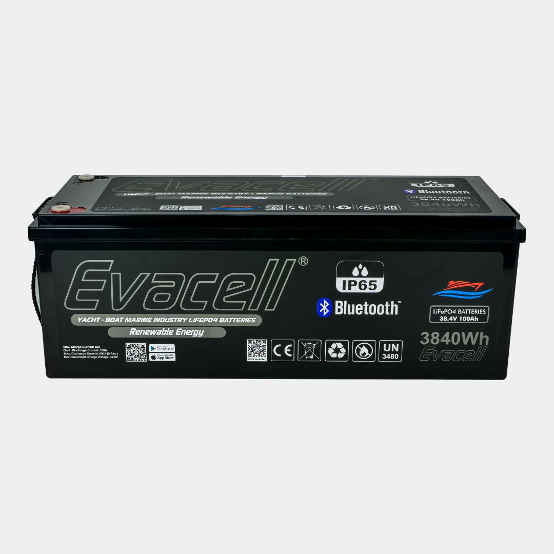36 Volt 100 Ah LiFePO4 Batarya