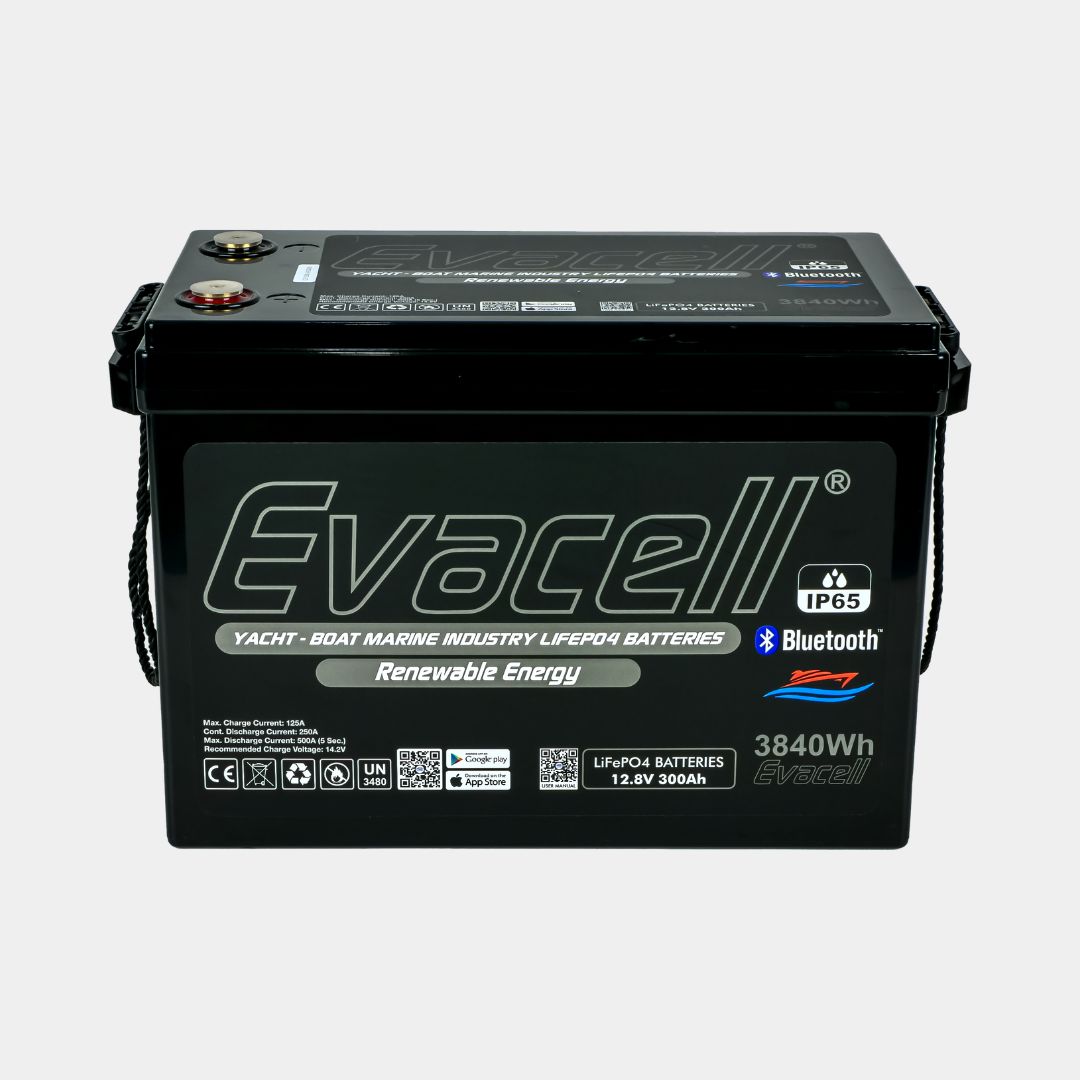 12 Volt 300 Ah LiFePO4 Batarya