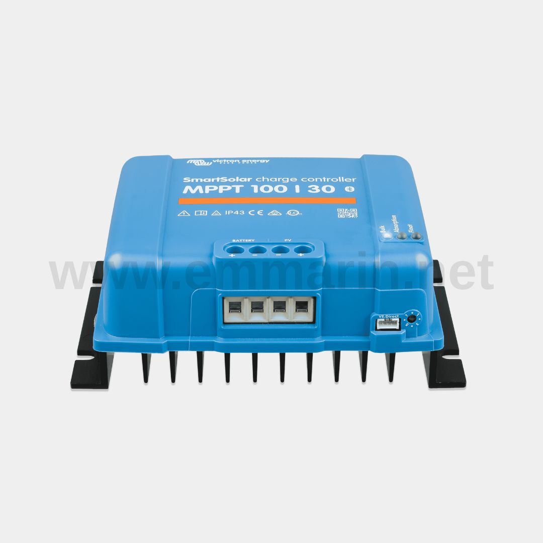 Victron SmartSolar MPPT 100/30 Güneş Enerjili Şarj Kontrol Cihazı (12/24V, 30A, Dahili Bluetooth)
