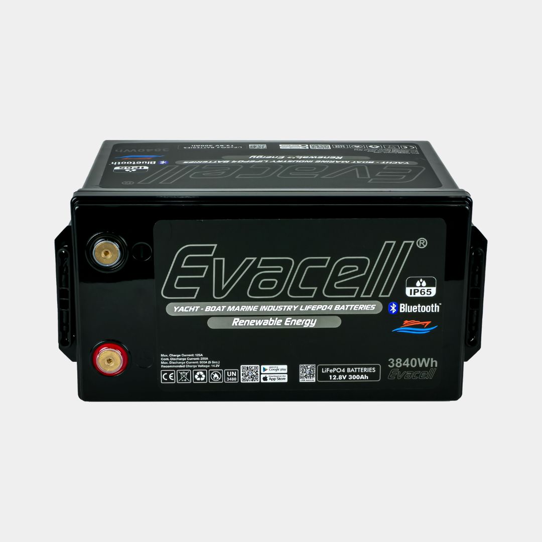 12 Volt 300 Ah LiFePO4 Batarya