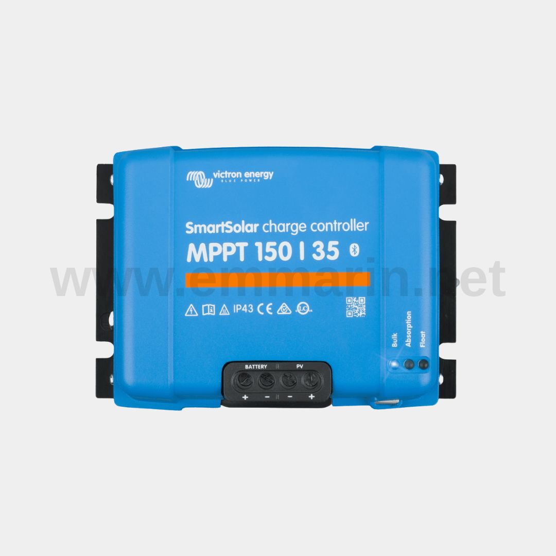Victron SmartSolar MPPT 150/35 12/24/48V 35A Güneş Enerjisi Şarj Kontrol Cihazı (Bluetooth Destekli)