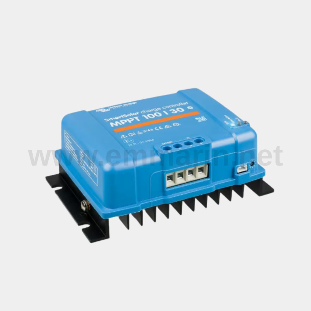 Victron SmartSolar MPPT 100/30 Güneş Enerjili Şarj Kontrol Cihazı (12/24V, 30A, Dahili Bluetooth)