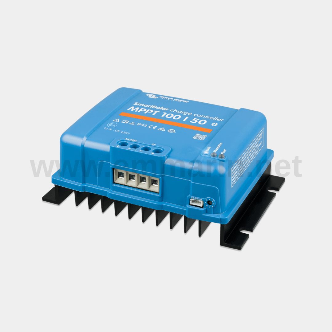 Victron SmartSolar MPPT 100/50 12/24V 50A Güneş Enerjisi Şarj Kontrol Cihazı (Bluetooth Destekli)