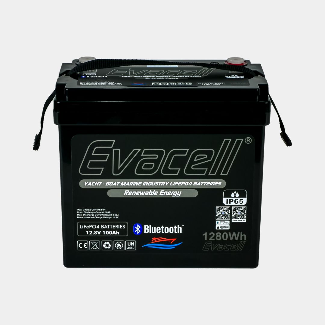 12 Volt 100 Ah LiFePO4 Batarya